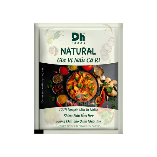 Bột gia vị Nấu Cà Ri Dh Foods 10g