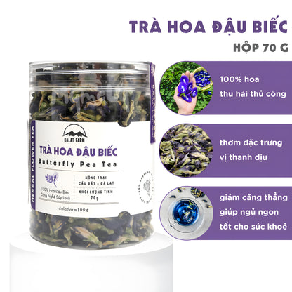 DaLat Farm Trà Hoa Đậu Biếc 70g