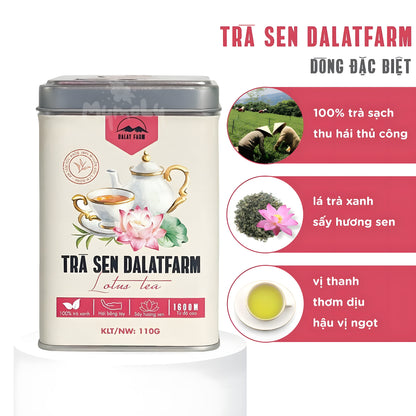 Trà Sen DalatFarm (dòng đặc biệt) - Hộp 110g