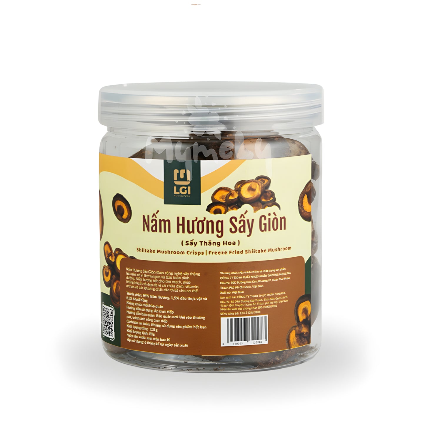 Nấm hương sấy giòn hộp 120g