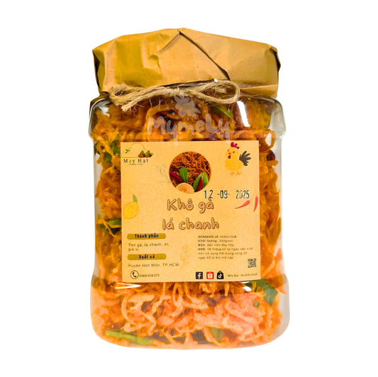 Khô gà lá chanh hộp 300g