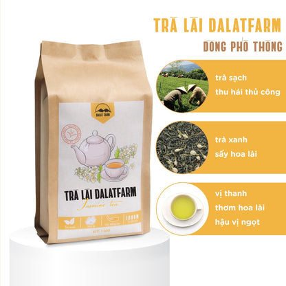 Trà Lài Cầu Đất DalatFarm - Túi 150g (Trà hoa nhài)