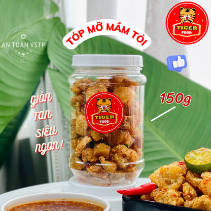 Tóp mỡ mắm tỏi hộp 150g