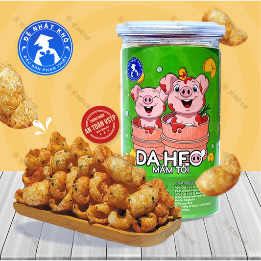 Da heo mắm tỏi Đệ Nhất Khô hộp 130g