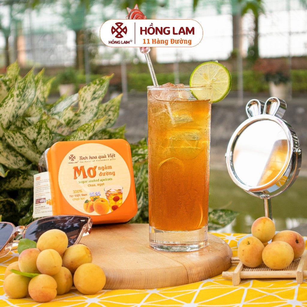 Mơ ngâm đường Hồng Lam 650g