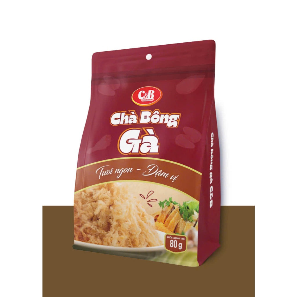 Chà bông gà C&B gói 80g