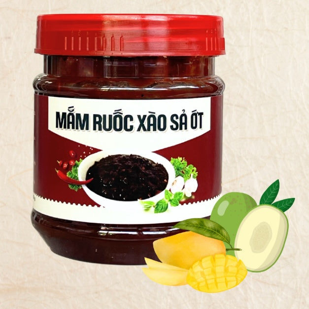 Mắm ruốc xào sả ớt hộp 230g