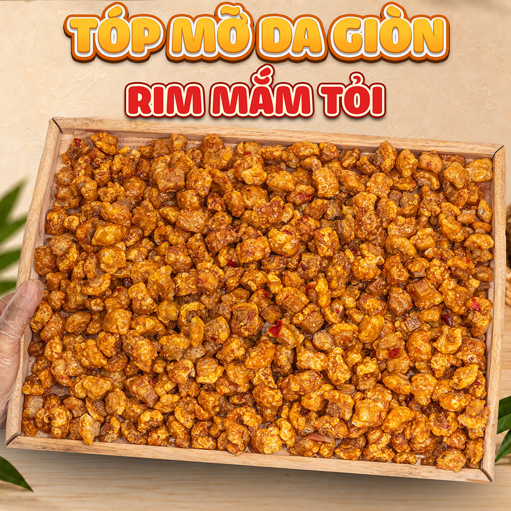Tóp mỡ mắm tỏi gói 100g