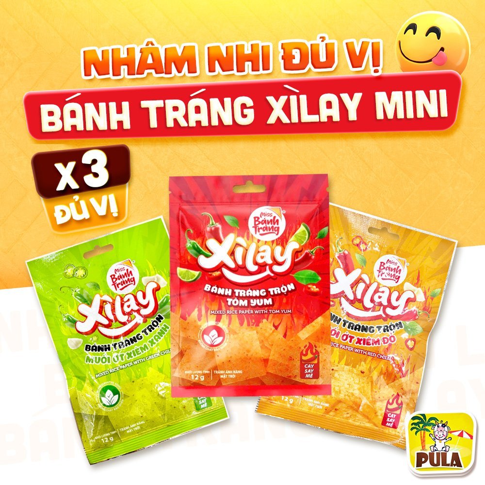 Miss Bánh tráng XìLay gói 12g